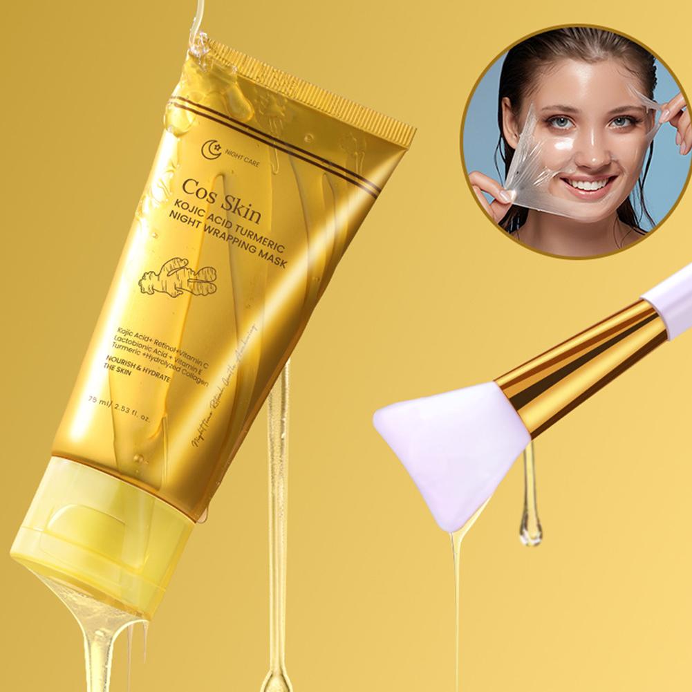 Masque peel-off à l'acide koji - Turmeric Curcumin Capsule avis et prix