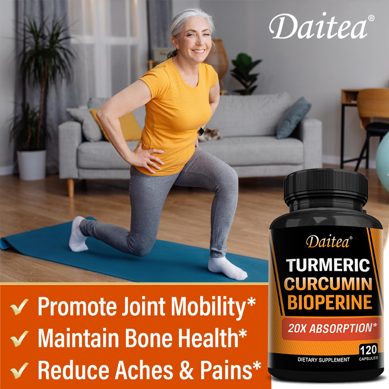 Capsules de Curcuma Curcumine  - Turmeric Curcumin Capsule avis et prix