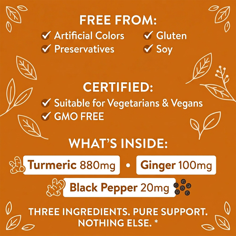 Curcuma avec poivre noir et gi - Turmeric Curcumin Capsule avis et prix